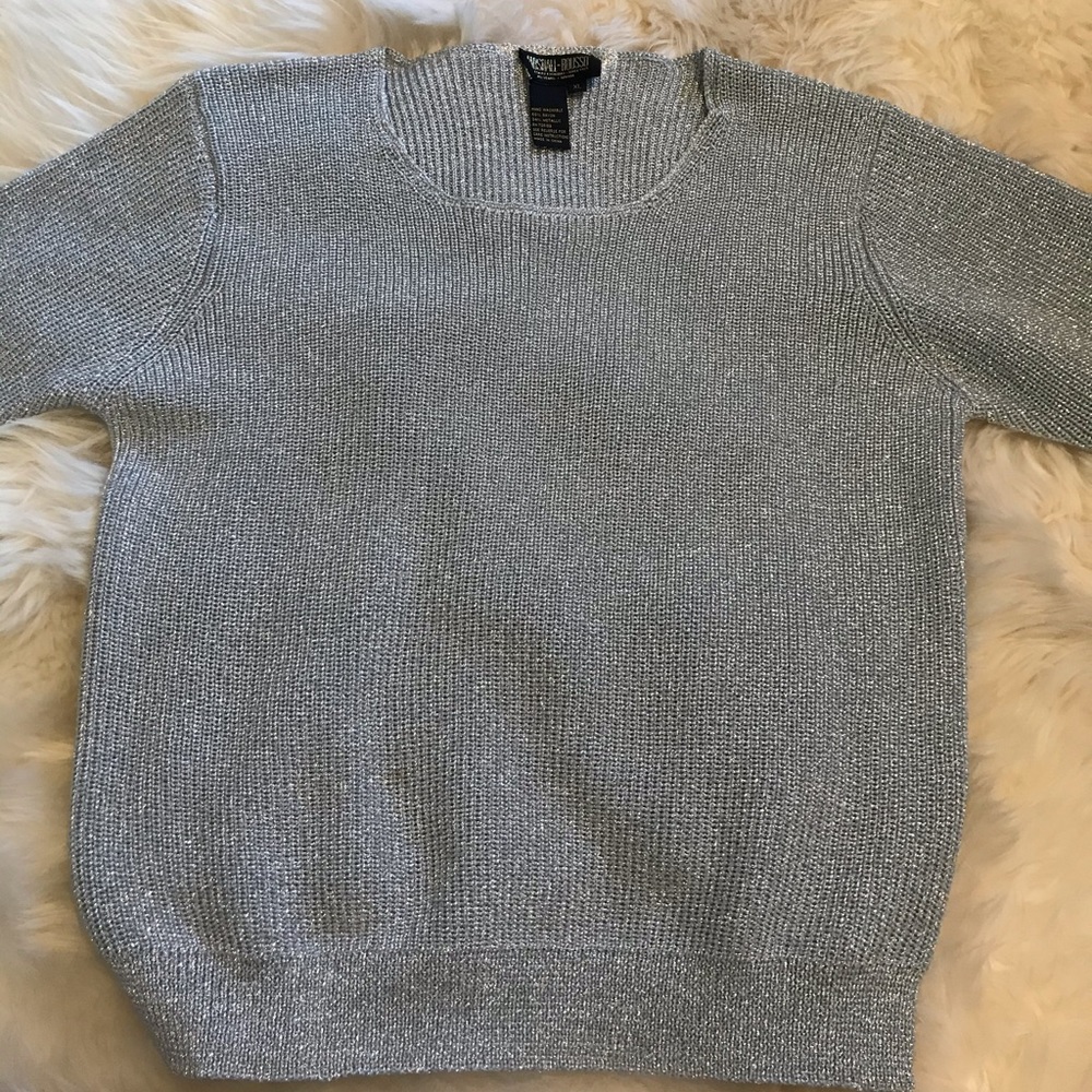 Vintage Marshall Rousso Metallic Thread Sweater